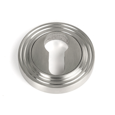 Satin Marine SS (316) Round Euro Escutcheon