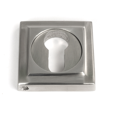 Satin Marine SS (316) Round Euro Escutcheon
