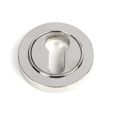 Polished Marine SS (316) Round Euro Escutcheon