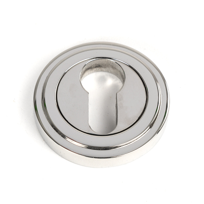 Polished Marine SS (316) Round Euro Escutcheon