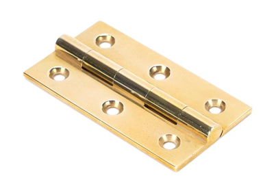Polished Brass Butt Hinge (pair)