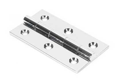 Polished Chrome Butt Hinge (pair)