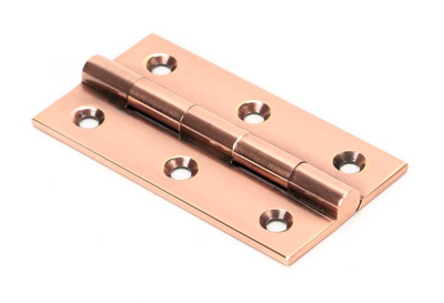 Polished Bronze Butt Hinge (pair)