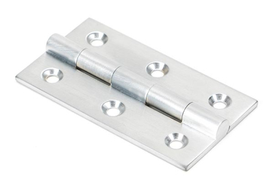 Satin Chrome Butt Hinge (pair)