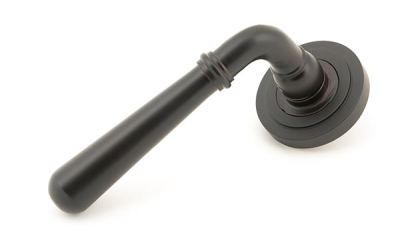 Aged Bronze Newbury Lever on Rose Set (Unsprung)