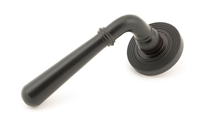 Aged Bronze Newbury Lever on Rose Set (Unsprung)