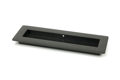Aged Bronze Plain Rectangular Pull