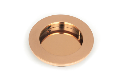 Polished Bronze Plain Round Pull