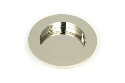 Polished Nickel Plain Round Pull