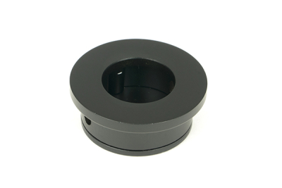 Matt Black Round Finger Edge Pull