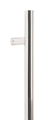 Polished Marine SS (316) T Bar Handle Bolt Fix 32mm dia