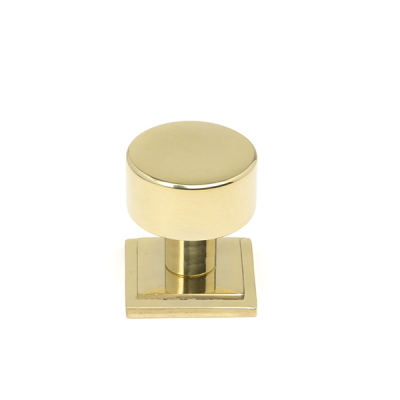 Polished Brass 25mm Kelso Cabinet Knob