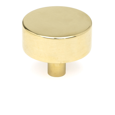 Polished Brass 38mm Kelso Cabinet Knob