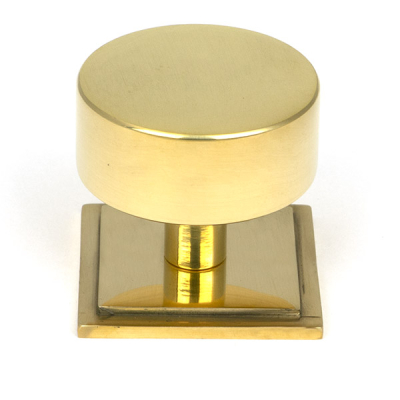 Polished Brass 38mm Kelso Cabinet Knob