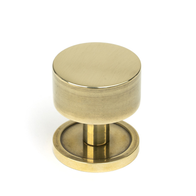 Aged Brass 32mm Kelso Cabinet Knob