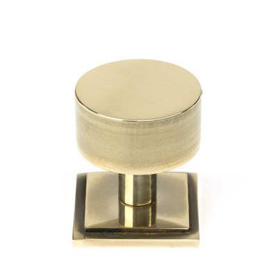 Aged Brass 32mm Kelso Cabinet Knob