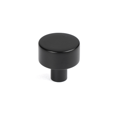 Matt Black 25mm Kelso Cabinet Knob