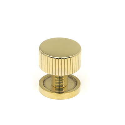 Polished Brass 25mm Judd Cabinet Knob