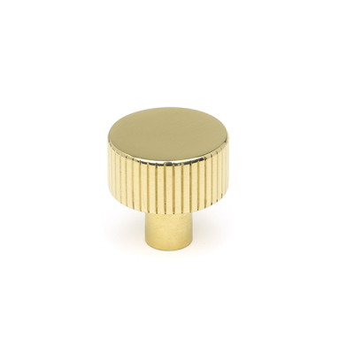 Polished Brass 25mm Judd Cabinet Knob