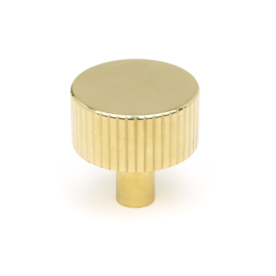 Polished Brass 32mm Judd Cabinet Knob