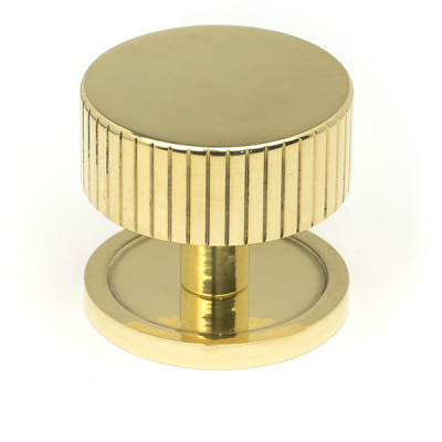 Polished Brass 38mm Judd Cabinet Knob