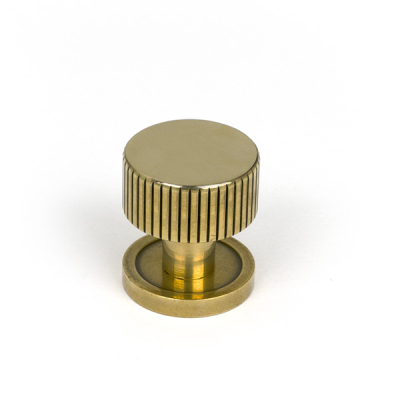 Aged Brass 25mm Judd Cabinet Knob
