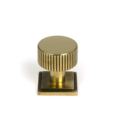 Aged Brass 25mm Judd Cabinet Knob