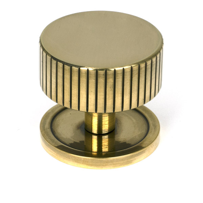 Aged Brass 38mm Judd Cabinet Knob
