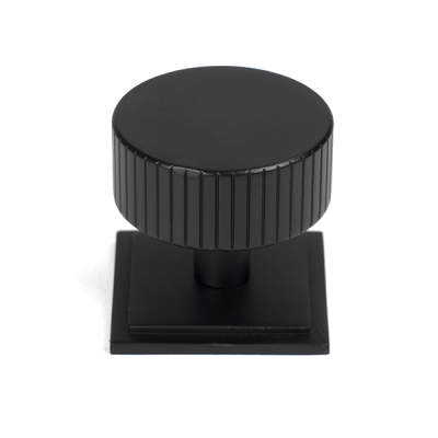 Matt Black 38mm Judd Cabinet Knob