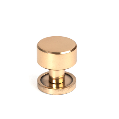 Polished Bronze 25mm Kelso Cabinet Knob
