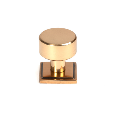 Polished Bronze 25mm Kelso Cabinet Knob