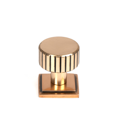 Polished Bronze 25mm Judd Cabinet Knob
