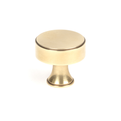 Aged Brass Scully Cabinet Knob