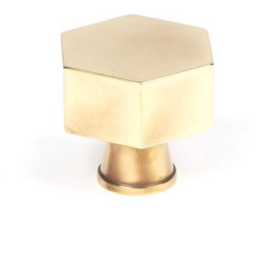 Aged Brass Kahlo Cabinet Knob