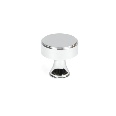 Polished Chrome Scully Cabinet Knob