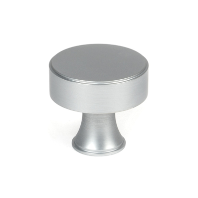 Satin Chrome Scully Cabinet Knob