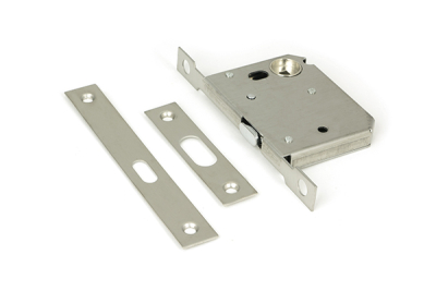 Satin Stainless Steel Sliding Door Lock
