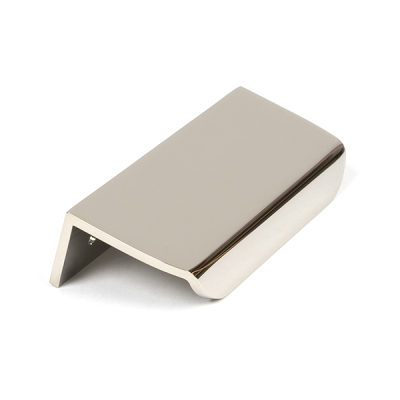Polished Nickel Moore Edge Pull