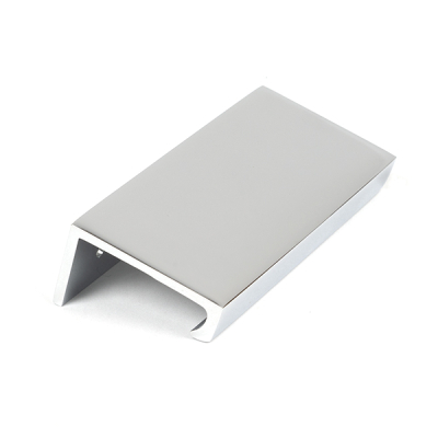 Polished Chrome Plain Edge Pull