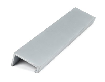 Satin Chrome Plain Edge Pull