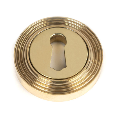 Polished Brass Round Escutcheon