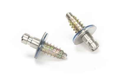 Satin Stainless Steel (304) 50mm Secret Fixings for T Bar (2) - Offset
