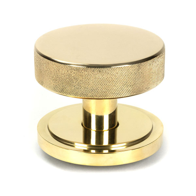 Polished Brass Brompton Centre Door Knob