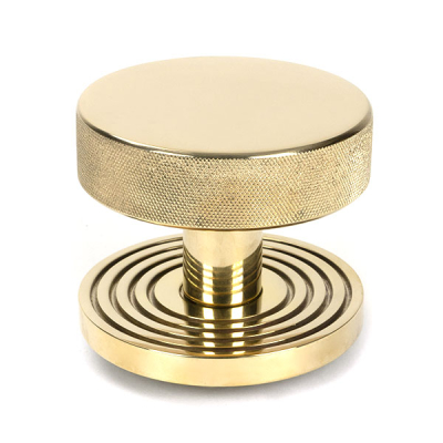 Polished Brass Brompton Centre Door Knob