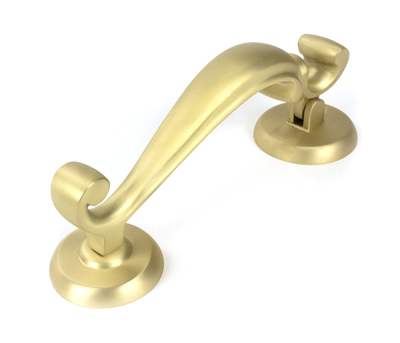 Satin Brass Doctor's Door Knocker