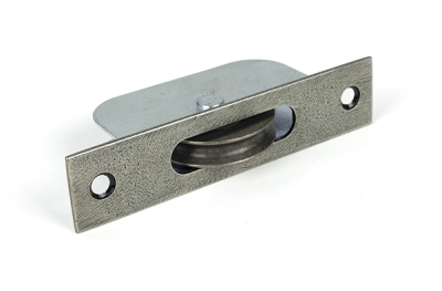 Pewter Patina Square Ended Sash Pulley 75kg