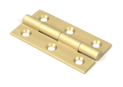 Satin Brass Butt Hinge (pair)