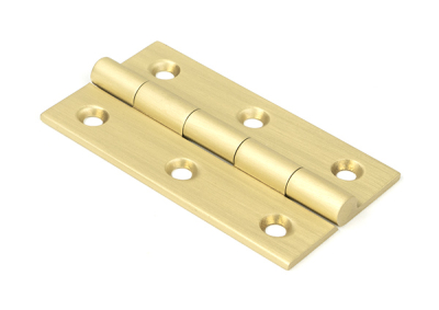 Satin Brass Butt Hinge (pair)
