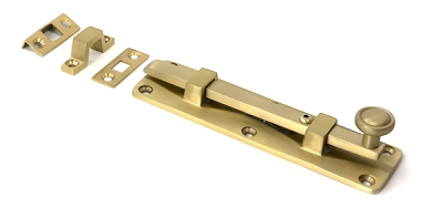Satin Brass Universal Bolt