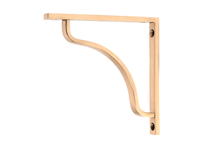 Polished Bronze Abingdon Shelf Bracket